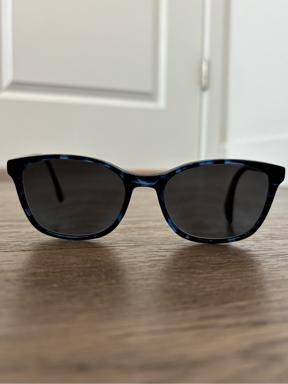 Karen Kane Marsann Blue Tortoise Eyeglass Glasses Frames 53-18-135 - Picture 2 of 13